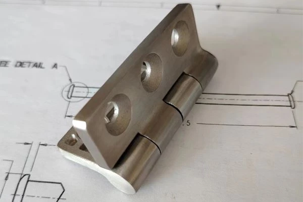 Truck, Trailer, Container Vehicle Mirror Brushed Hinge
